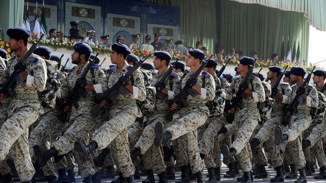 الحرس الثوري الإيراني عام 2011