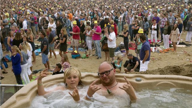 Un festival de música en Almere