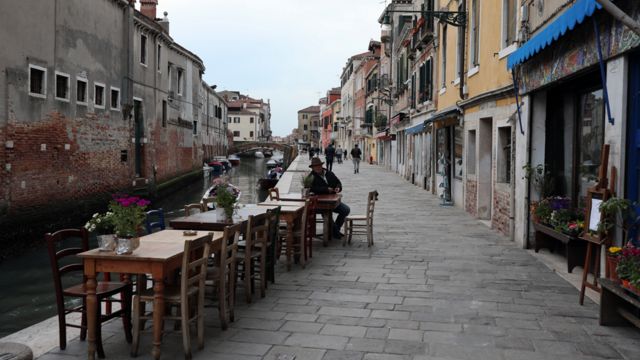 На улицах Венеции