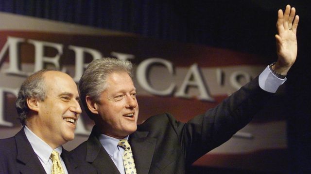 Dan Glickman y Bill Clinton