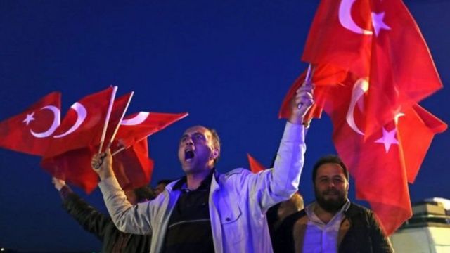 Erdoğanın tərəfdarları