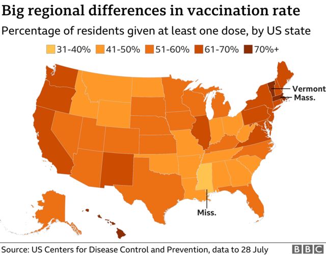 ワクチン接種で100ドル支給を、バイデン米大統領が州政府に要請 感染拡大受け BBCニュース