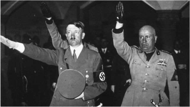 希特勒、墨索裏尼