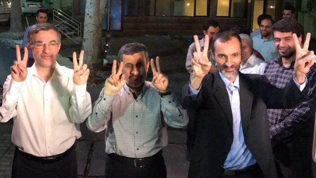 بقایی، احمدی نژاد و مشایی