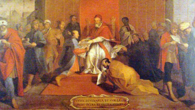 Papa Gregório, em quadro de autoria desconhecida