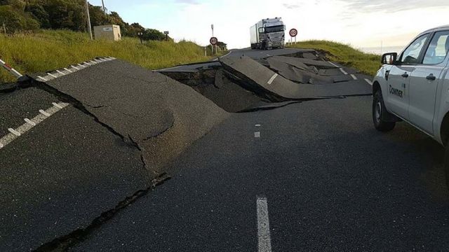 Un Segundo Terremoto Sacude A Nueva Zelanda Luego De Que El Primero Dejara Dos Muertos Y Desatara Una Alerta De Tsunami Bbc News Mundo