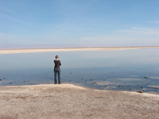 Jo Dunkley en Atacama en 2007.