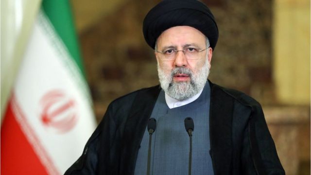 الرئيس الإيراني ابراهيم رئيسي