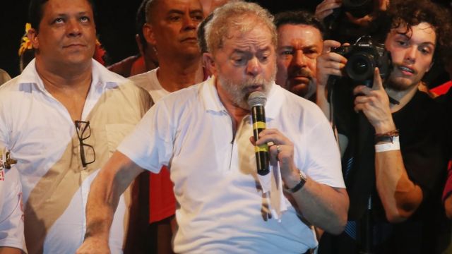 L'ex Président Brésilien Inacio Lula