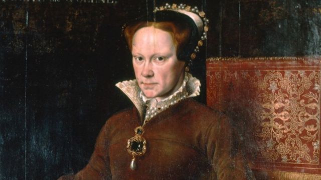 Фрагмент портрета Марии I, кисти нидерландского художника Антониса Мора
