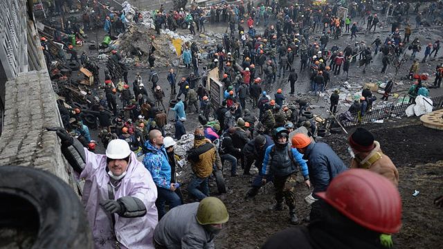 Сьома річниця розстрілів на Майдані. Як це було - у фото