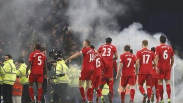 Abakinyi ba Liverpool bariko barigina intsinzi