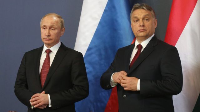 Виктор Орбан, Владимир Путин