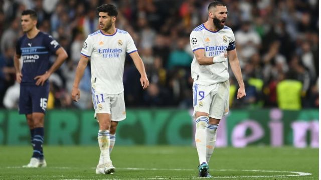 Real Madrid 3-1 Manchester City (6-5 agg): Real come back to reach  Champions League final - BBC Sport