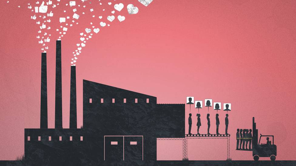 Ilustração mostra fábrica de 'ciborgues', mistura de humanos e robôs