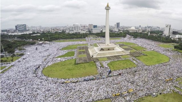 Pengunjuk Rasa 212 Berkumpul di Monas, 17 Titik Parkir Disiapkan