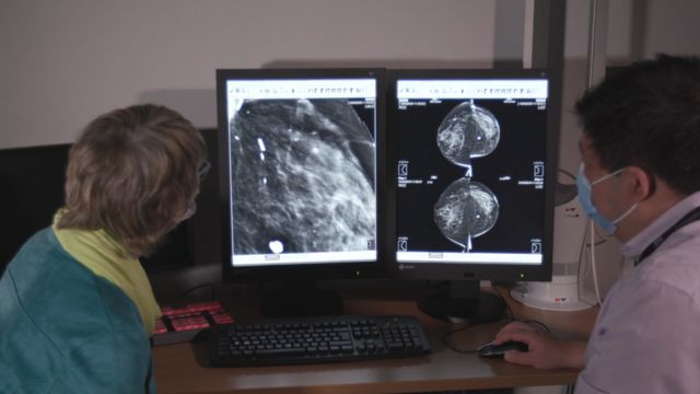 Dr Lip talks June through her mammogram results
