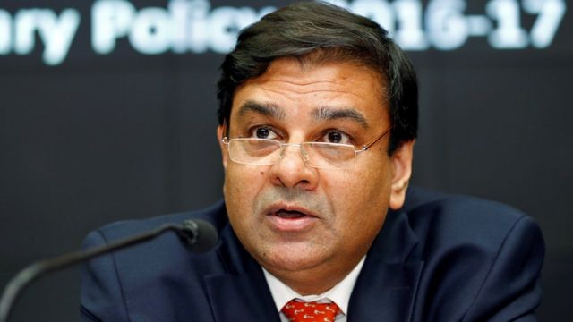 आरबीआई के गवर्नर उर्जित पटेल.