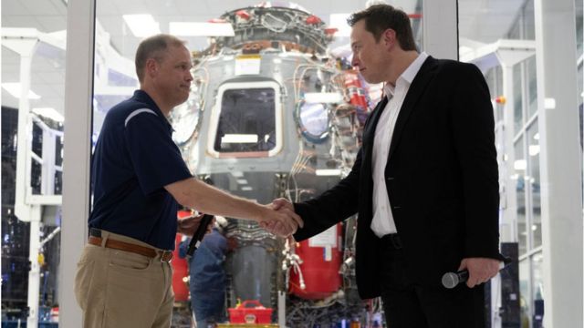 马斯克的SpaceX公司正在研发最大推力的火箭，他们准备把人送上火星(photo:BBC)