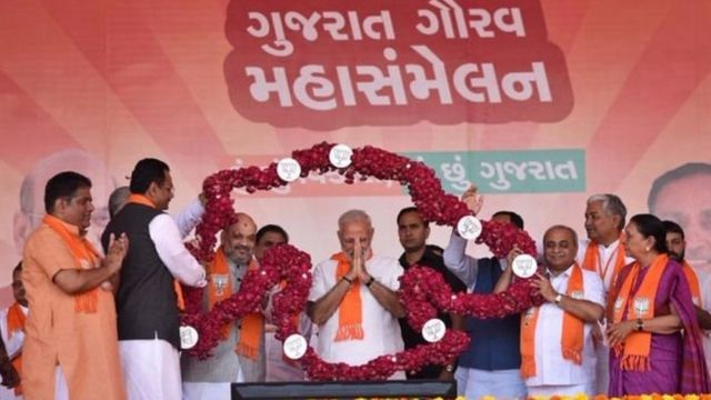 गुजरात विधानसभा चुनाव 2017, नरेंद्र मोदी