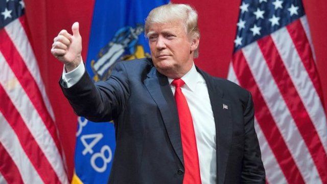 Trump ntakunzwe cane mu bapfasoni