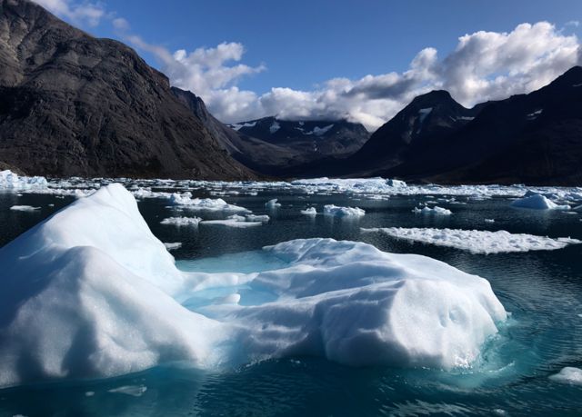 Cambio climático: el hielo de Groenlandia enfrenta “la pena de muerte