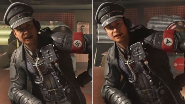 wolfenstein 2 vs cod ww2