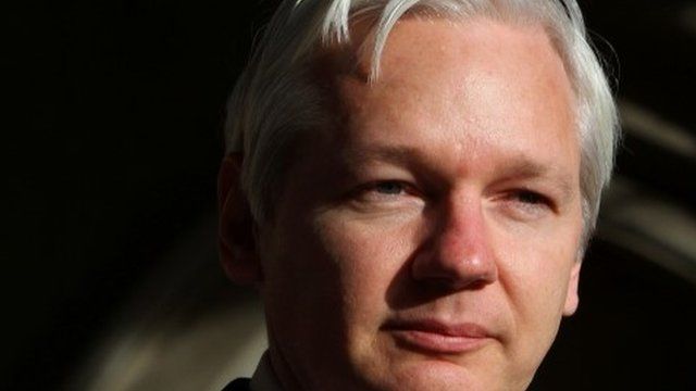 Julian Assange news conference - BBC News