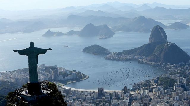 Panoramic of Rio de Janeiro.
