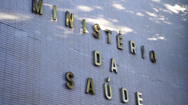 Fachada do Ministério da Saúde