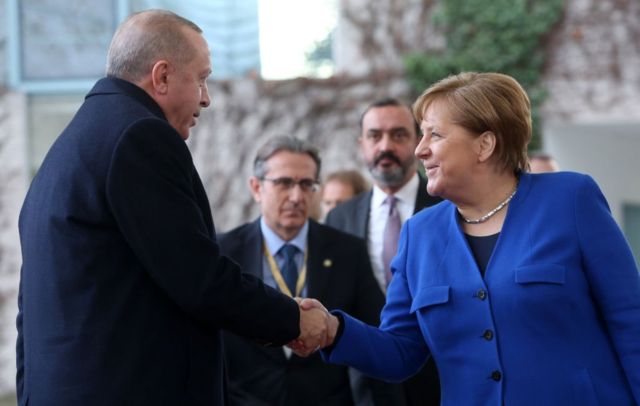 Erdogan ve Merkel
