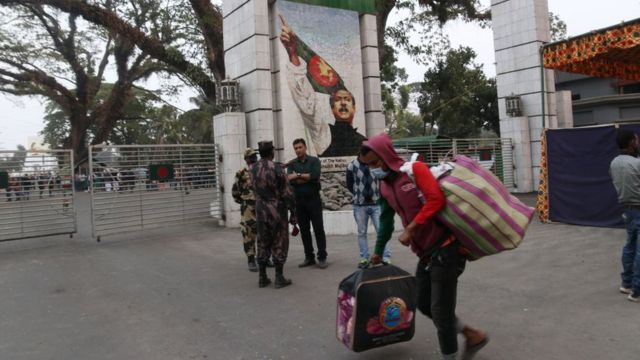 বেনাপোলে ভারত-বাংলাদেশ সীমান্ত। ফাইল ছবি
