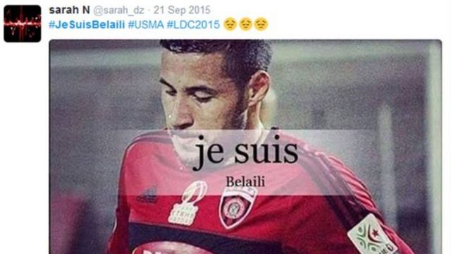 Le footballeur algérien avait bénéficié d'un large soutien, sur les réseaux sociaux après l'annonce de sa suspension.