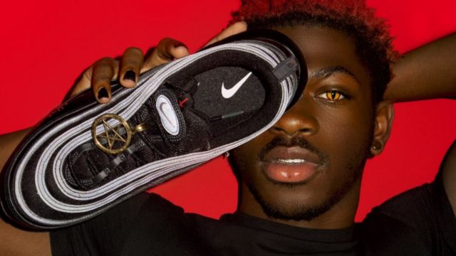 lil nas nike satan shoes