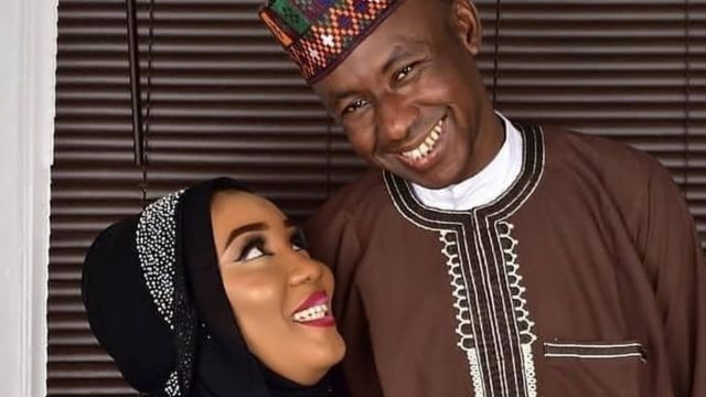 Ishaq Sidi Ishaq and wife
