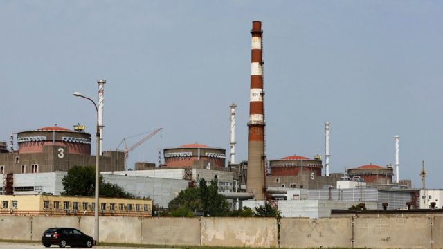 محطة الطاقة في زابوريجيا