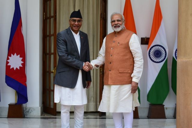 देउवा मोदी