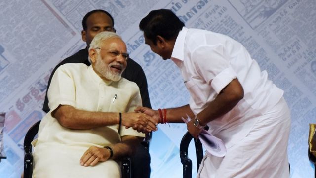 எடப்பாடி - மோதி
