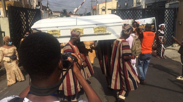 Rachel Oniga Burial
