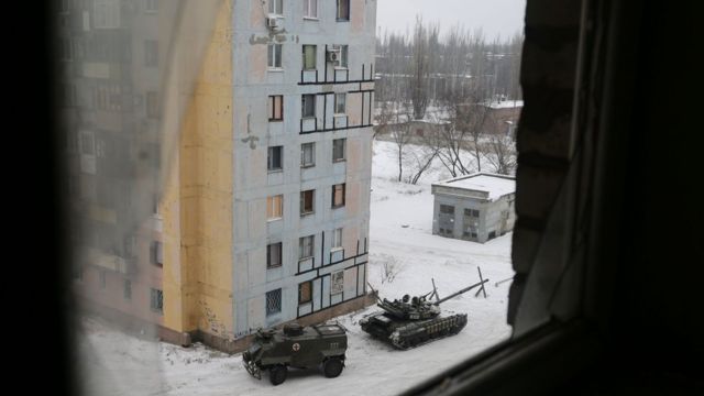 Avdeyevkada tanklar