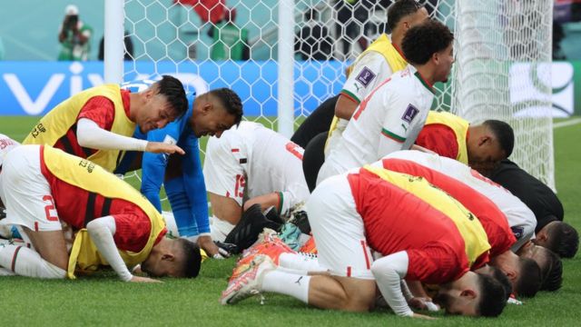 Photos from the 2022 FIFA World Cup's Round of 16 : The Picture