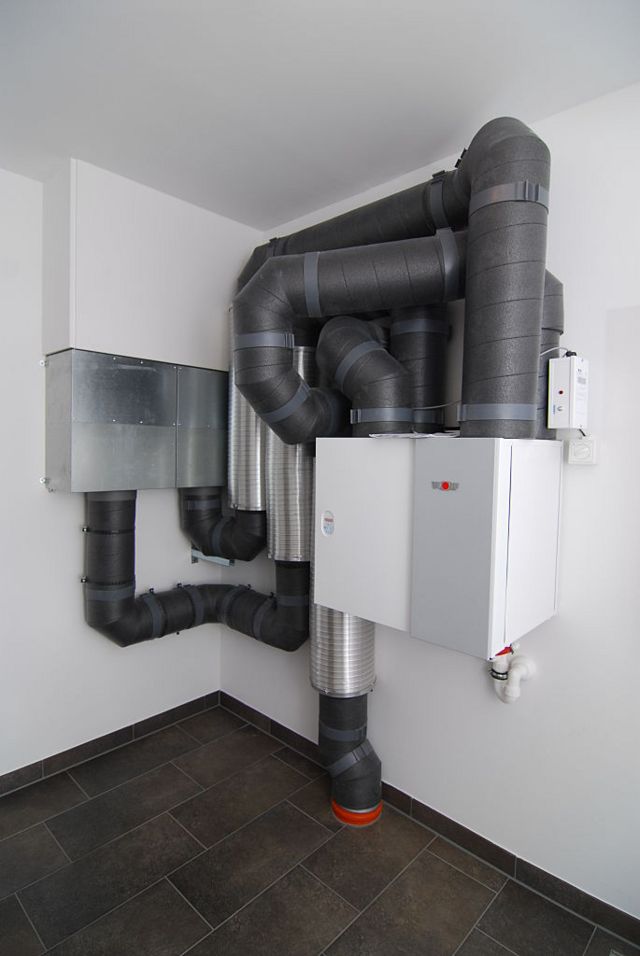 A ventilation machine.