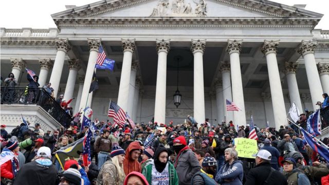 Asalto al Capitolio.