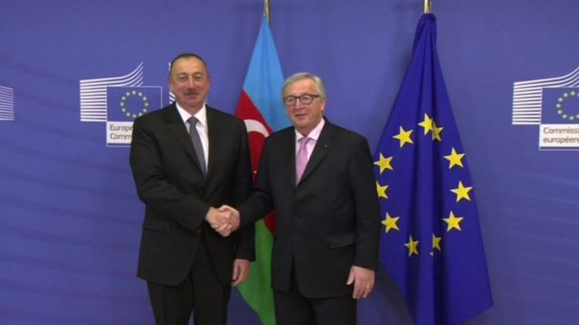 Əliyev və Juncker