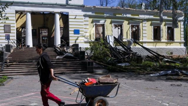 متحف مدمّر في خاركيف