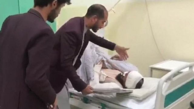 Nin dhaawac ah oo lagu dabiibayo Isbitaalka Takhar
