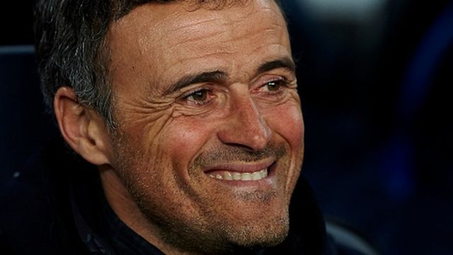 L'entraineur de Barcelone, Luis Enrique.