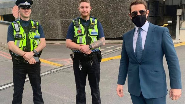Tom Cruise meet British Transport Police