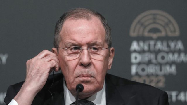 Ngoại trưởng Nga Sergei Lavrov