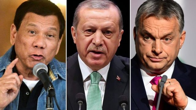 President Rodrigo Duterte, Turkish President Recep Tayyip Erdogan and Hungarian Prime Minister Viktor Orban